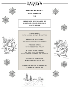 Winter 2021 Brunch Menu